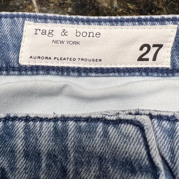 Rag & Bone Aurora Pleated Trouser - Size 27 (4) - Winwood - Picture 5 of 5